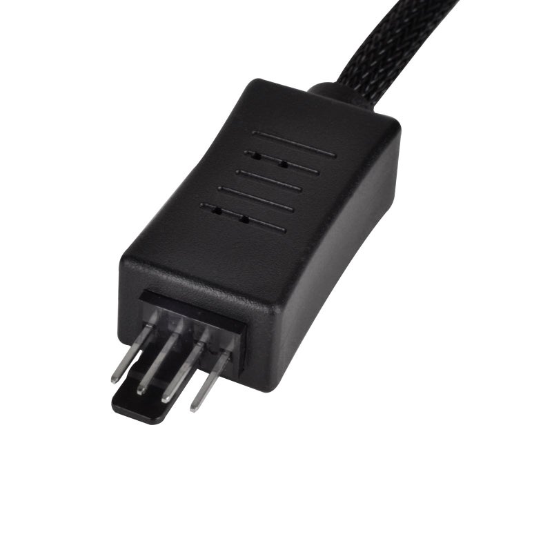 SilverStone Technology PWM Fan RPM Reduction Cable Dual Pack, Black, SST-CPF05 - Image 4